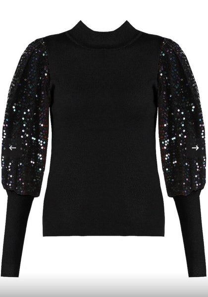 Sparkling striped Sweater