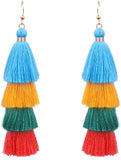 Tier Fringe Earrings