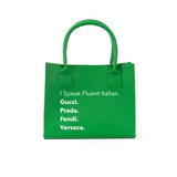 Italian Top Tier Mini Tote