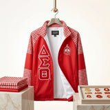 DST Greek Apparel 2XL Red Windbreaker Jacket