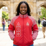 DST Greek Apparel 2XL Red Windbreaker Jacket