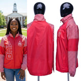 DST Greek Apparel 3XL Red Windbreaker Jacket