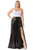 Glitz Sequins Maxi Skirt