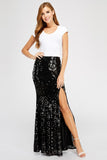 Glitz Sequins Maxi Skirt