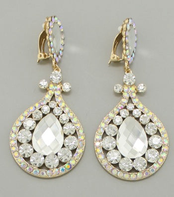 Extraordinaire Clip On Earrings