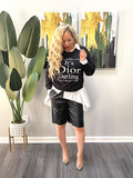 Piper Vegan Shorts (Black)