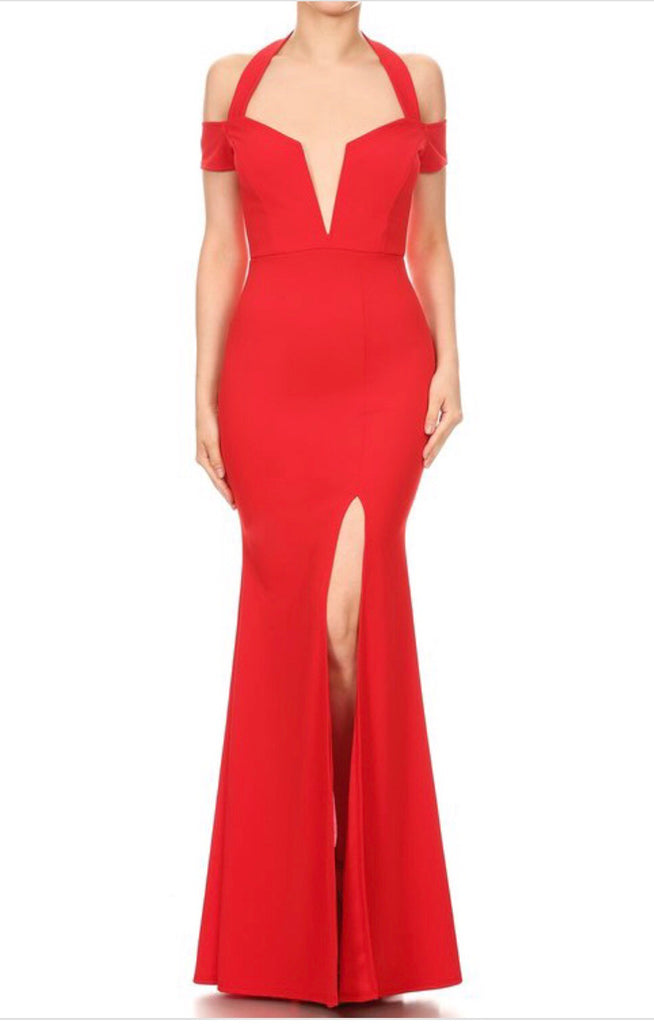 Red Sizzle Gala Dress