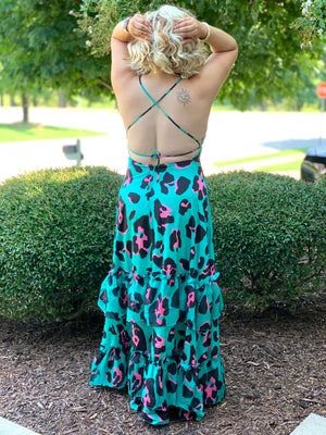 Animal Print Maxi