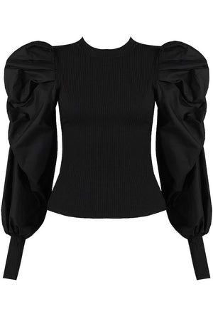 Erika Puff Top (Black)